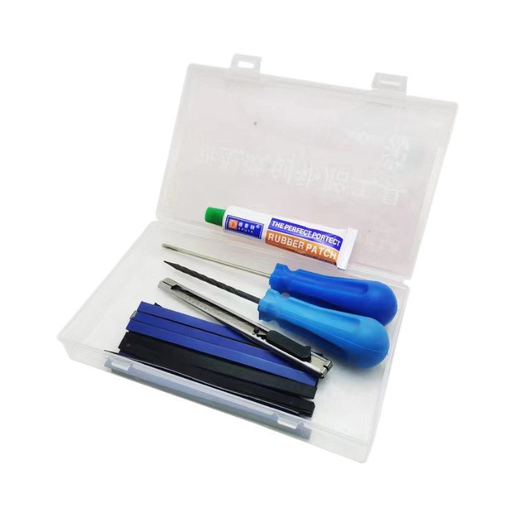 Tire glue vacuum kit tool set, new tire repair glue, electric vehicle tire repair plug tool gadget12