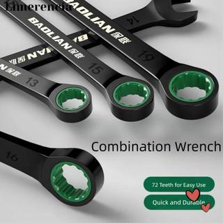 IFFINE Ratchet Spanner, Dual-purpose Open-end Combination ประแจ, Universal 6-19MM คู่มือ Spanners เครื่องมือซ่อมรถยนต์