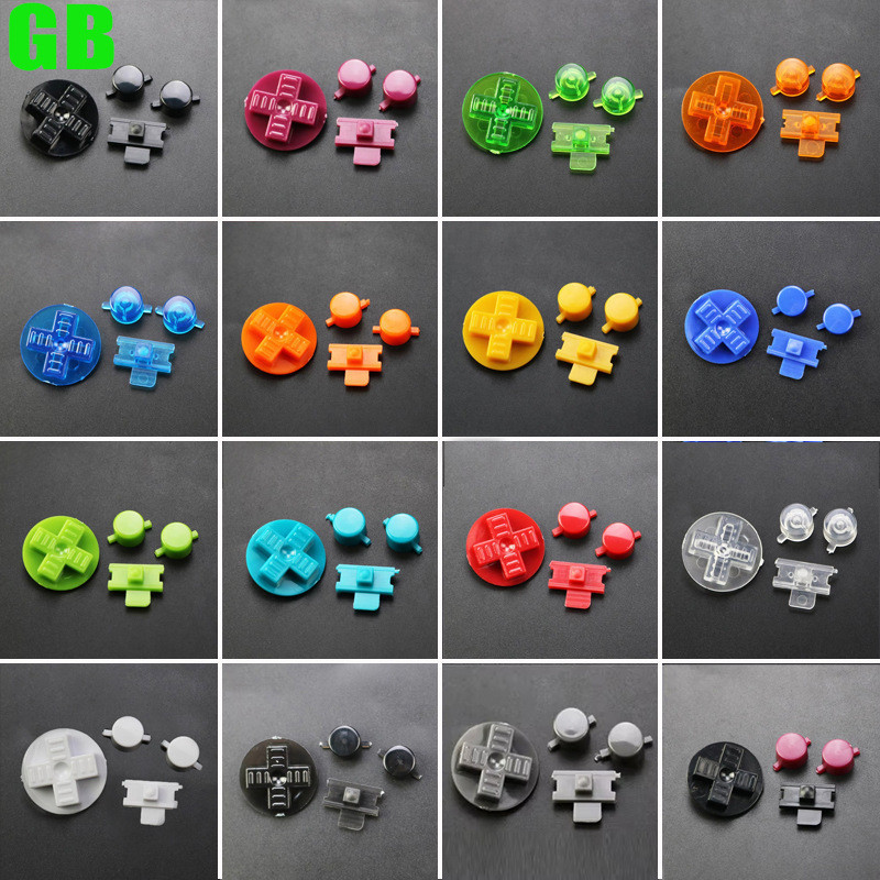 เหมาะสําหรับปุ่มฟังก์ชั่น GB GB ปุ่ม GB เกมคอนโซลเกม Boy แชสซี GB ปุ่มเปลี่ยน [cxQ]