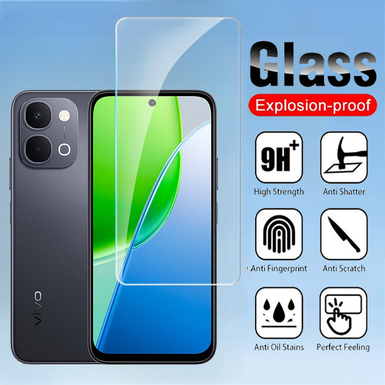 1-2 ชิ้นฟิล์มแก้วสําหรับVivo Y31d Pro VivoY31d Pro Y31d Proป้องกันหน้าจอกระจกนิรภัยโปร่งใสHD Clearฝา