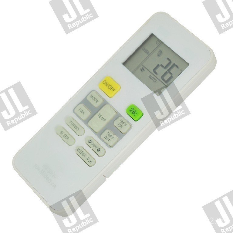 รีโมทแอร์อเนกประสงค์สําหรับเครื่องปรับอากาศ MIDEA (Midea)