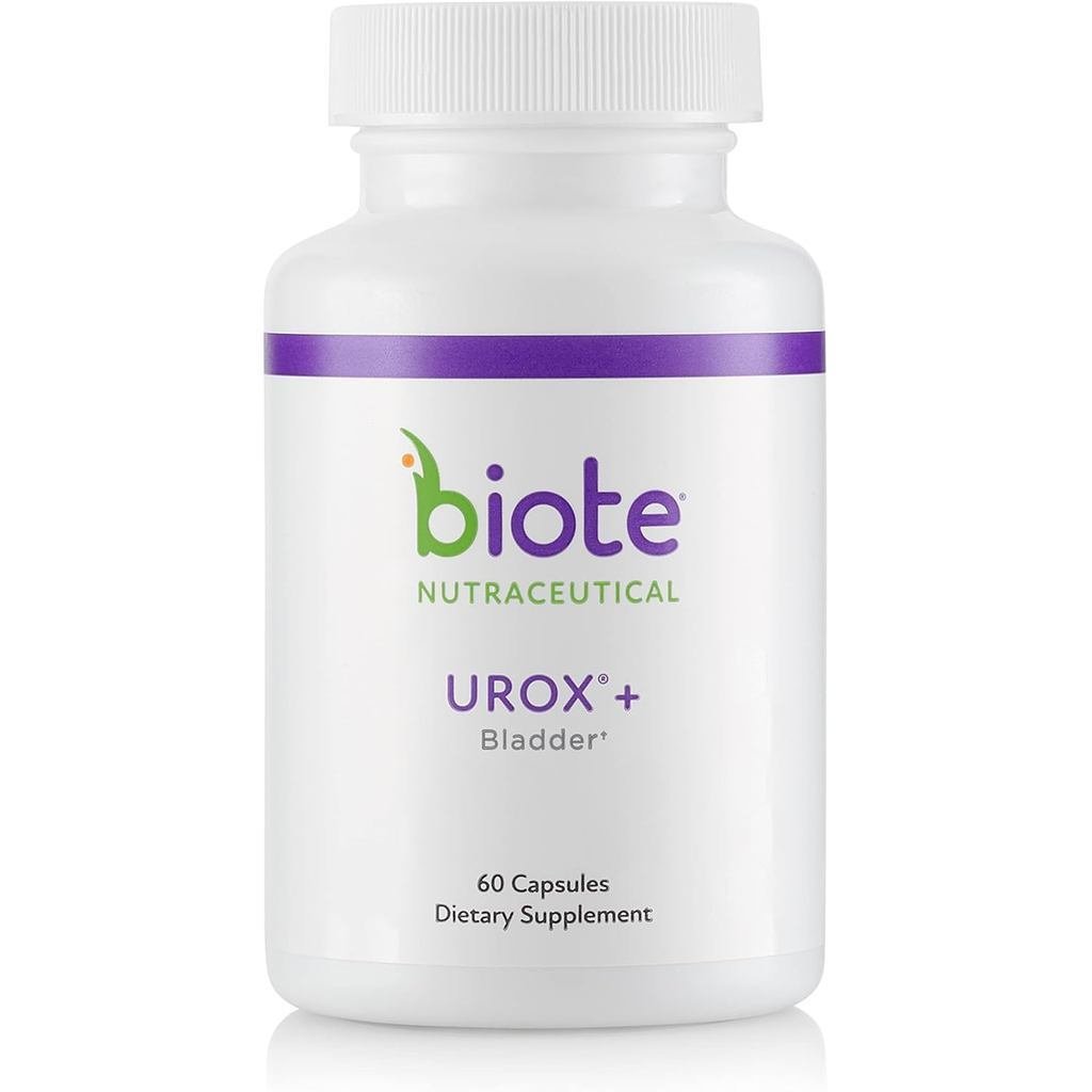 Biote Nutraceuticals - Urox+ - Urinary Tract Health (60 แคปซูล) I3MY