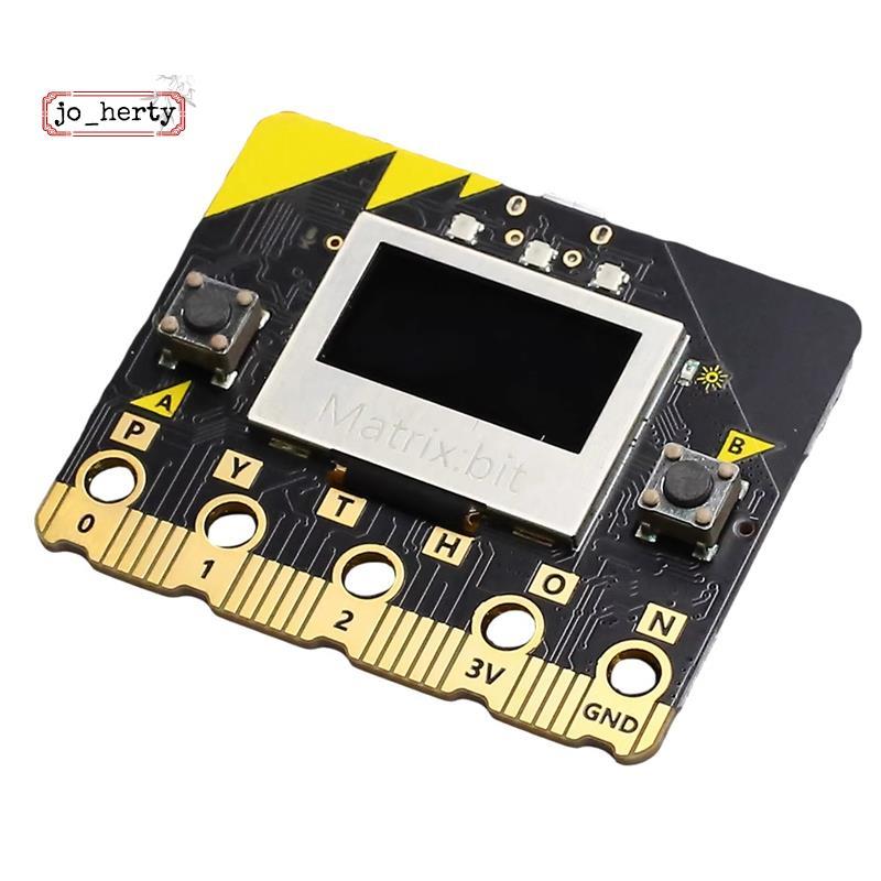 [Promote J]Matrix: บอร์ดพัฒนาบิต 0.96 นิ้ว OLED 2.4G วิทยุ/WIFI/BLE Bluetooth C++/Python/Mind+Graphi
