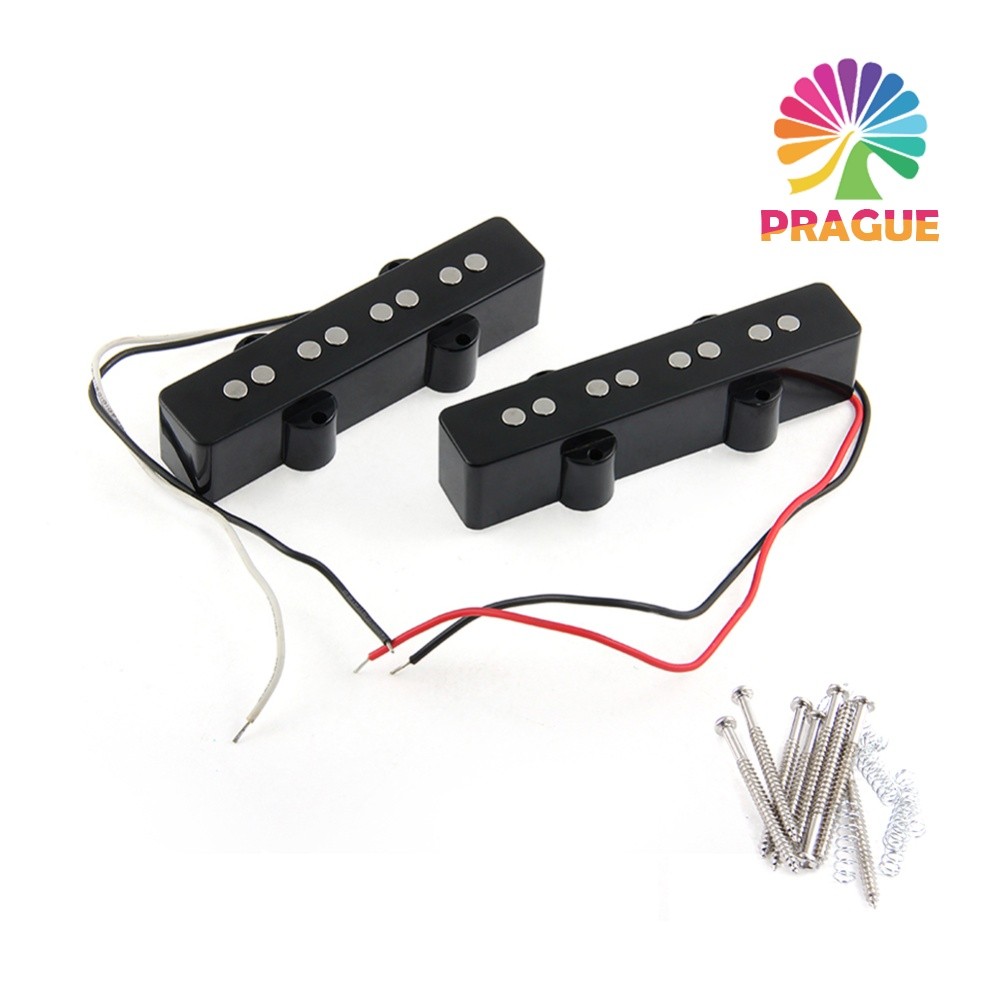 2 ชิ้น J Bass Pickups Humbucker รถกระบะ 4 String Bass เปิดรถกระบะ J Bass เปลี่ยนไฟฟ้า Bass Pickups B