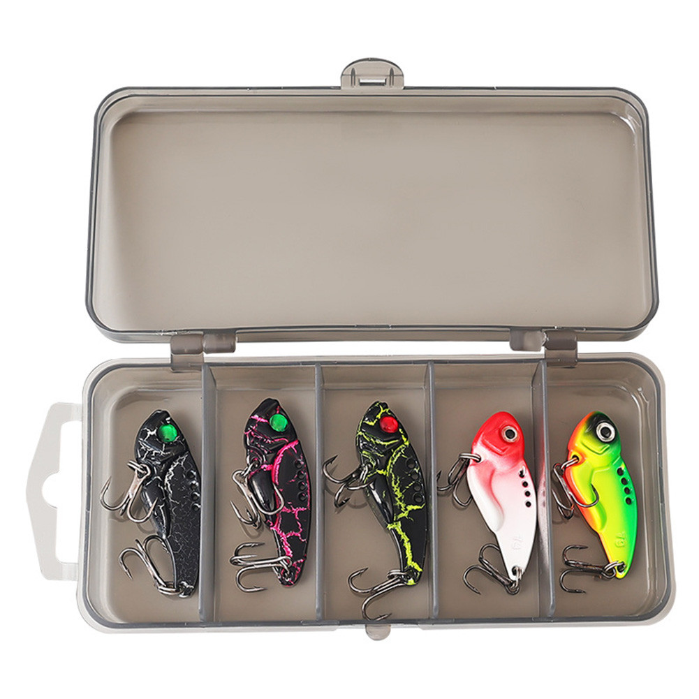 Metal VIB Spinner Spoon เหยื่อตกปลา เหยื่อแข็งเทียม Crankbait Swimbait