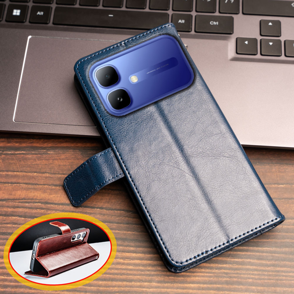 สําหรับ Infinix Smart 20 4G X6840 X6840B Vintage Classic กระเป๋าสตางค์หนัง Flip Notebook Cover ปิดแม่เหล็ก Kickstand ช่องใส่การ์ด