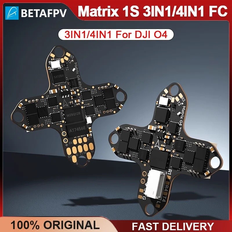 HB BETAFPV Matrix 1S คอนโทรลเลอร์เที่ยวบินแบบไม่มีแปรง (3IN1/4IN1) สําหรับ Meteor75 Pro O4 Meteor65 