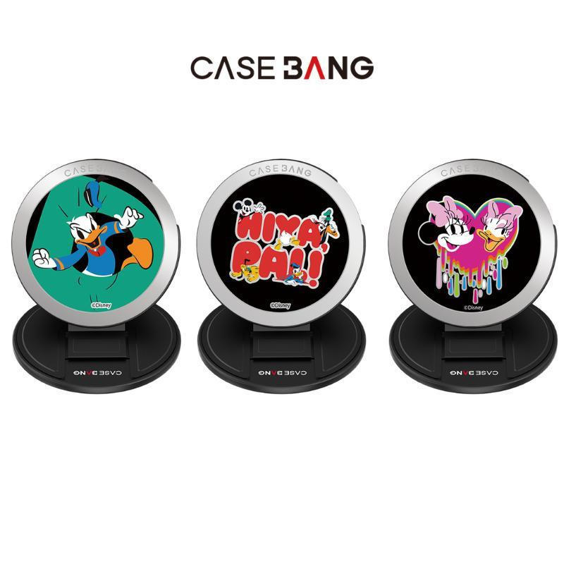 Casebang Magnetic Mickey&Friends 2.0 Series Phone Grip Stand, การออกแบบทรายดูด, เข้ากันได้กับแม่เหล็ก, โครงสร้างที่ถอดออกได้แม่เหล็ก