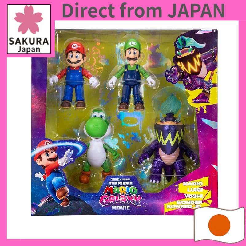 Sanei Boeki The Super Mario Galaxy Movie Action Figure Special Set TSM2-05