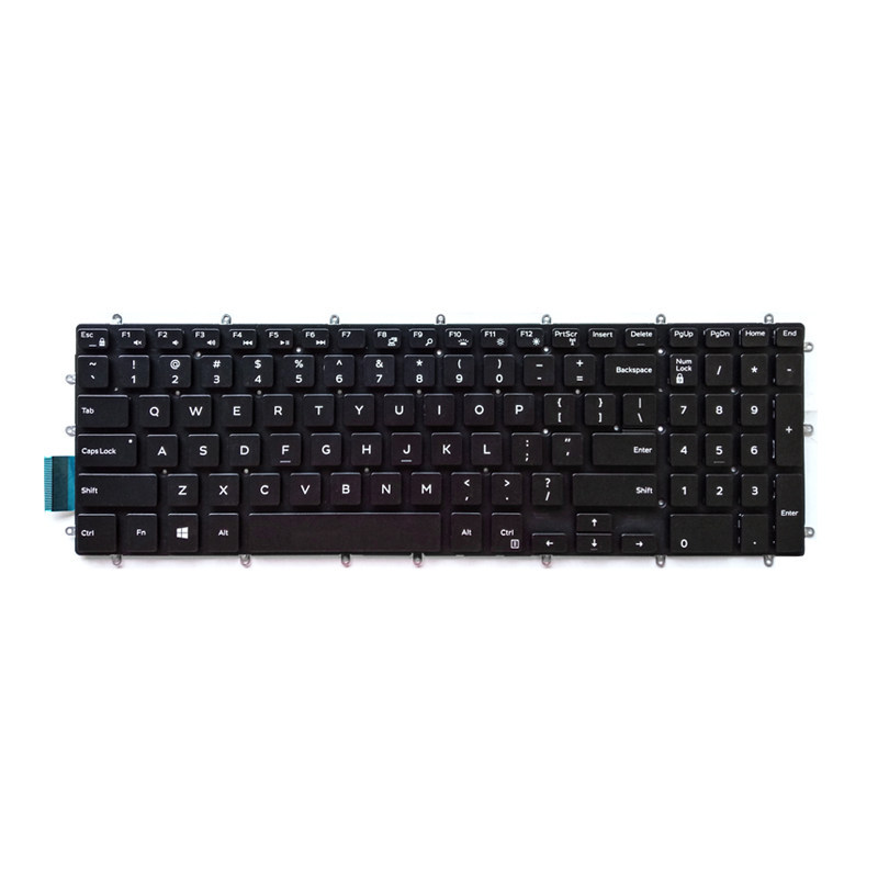 ใช้ได้กับ Dell Dell P71F P72F P75F P82F P86F P89F แป้นพิมพ์โน้ตบุ๊ก P75F
