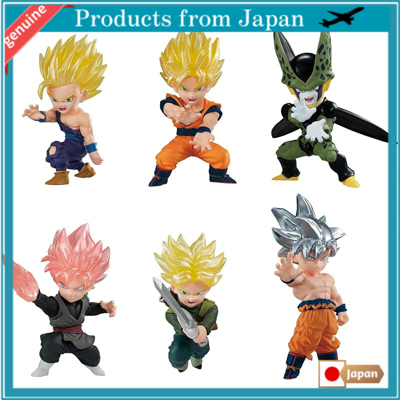 DRAGONBALL ADVERGE MOTION Set - Gashapon & Gum (Dragon Ball Z & Super)