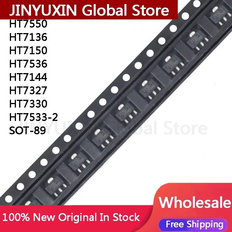 10PCS HT7550 HT7550A-1 SOT-89 HT7136 HT7136-1 HT7150 HT7150-1 HT7536 HT7144 HT7144-1 HT7327 7327-1 H