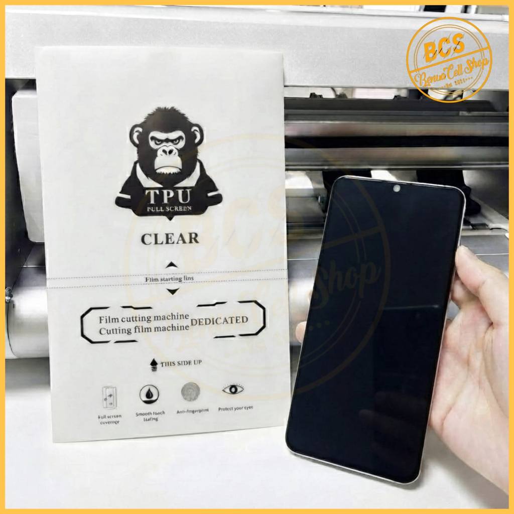 BCS - ANTI SCRATCH HYDROGEL CLEAR สําหรับ VIVO Y33S Y33T Y35 Y35+ Y36 4G 5G Y37 Y38 Y400 Y400 PRO Y5