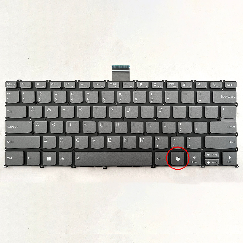 ใช้ได้กับแป้นพิมพ์โน๊ตบุ๊ค Lenovo Yoga Slim 6 14APU8 14IAP8 14IRH8 14IRP8