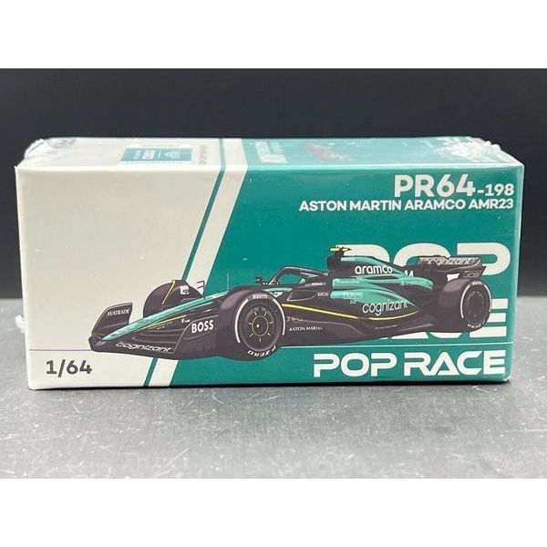 POPRACE 1:64
ASTON MARTIN AMR23 F1 - #14 F. ALONSO