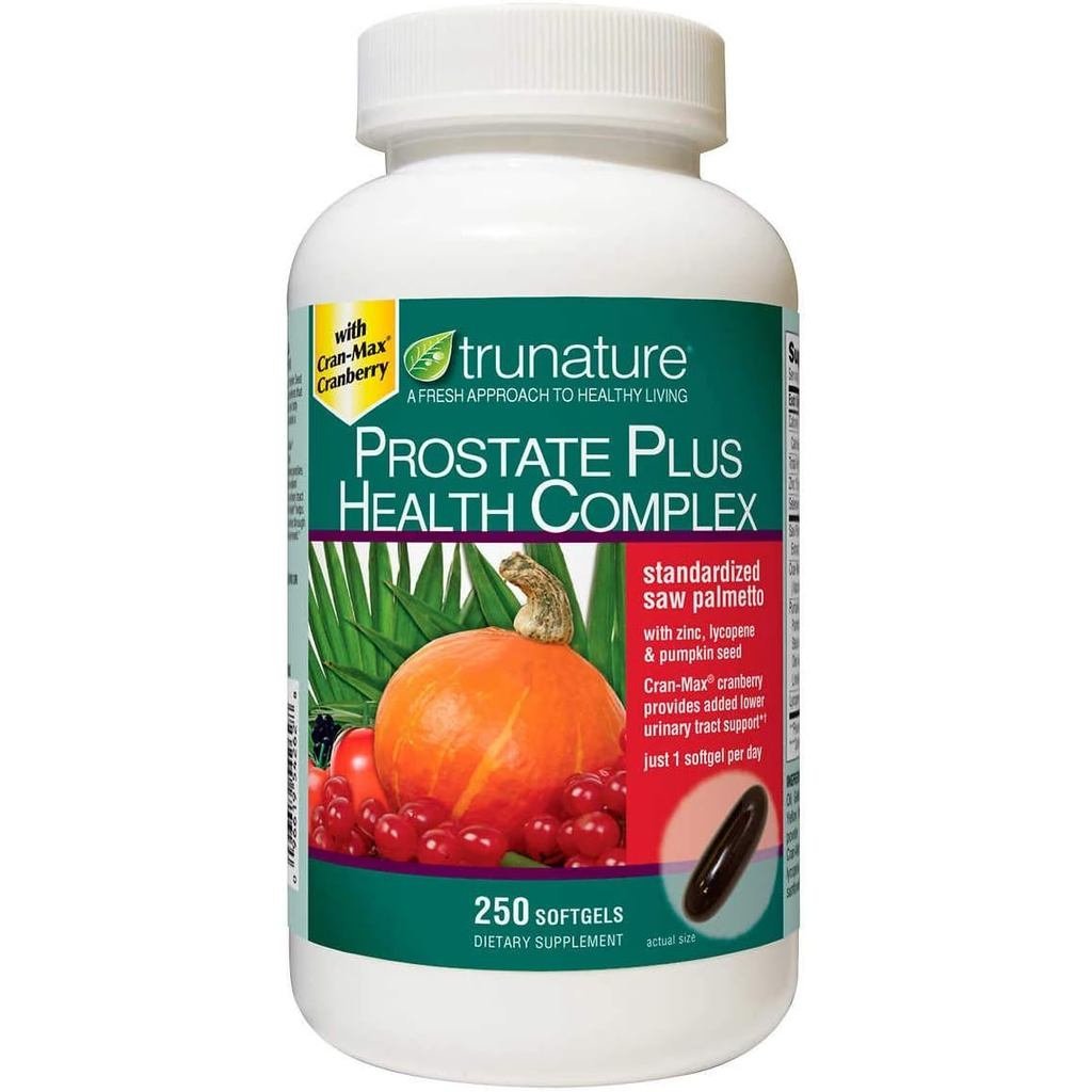Trunature Prostate Health Complex, 250 ซอฟท์เจล (2 แพ็ค)