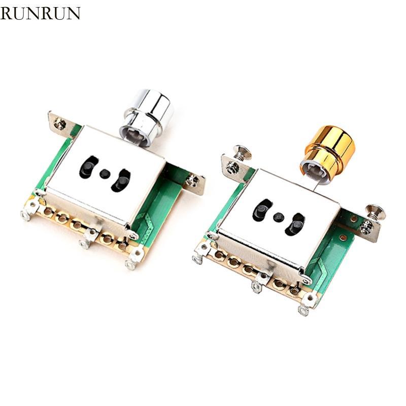 RUN Professional 3 Way Guitar Toggle Switch Pickup Selector สําหรับกีตาร์ไฟฟ้า