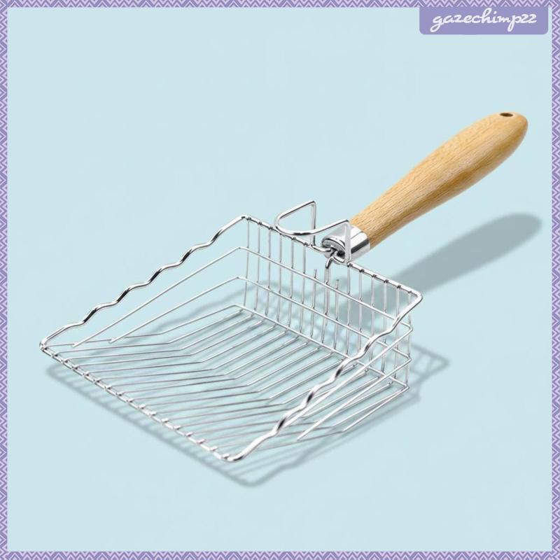 [Gazechimp] Feline Litter Shovel ทําความสะอาดง่าย Feline Litter Scoop เครื่องมือทําความสะอาดสัตว์เลี