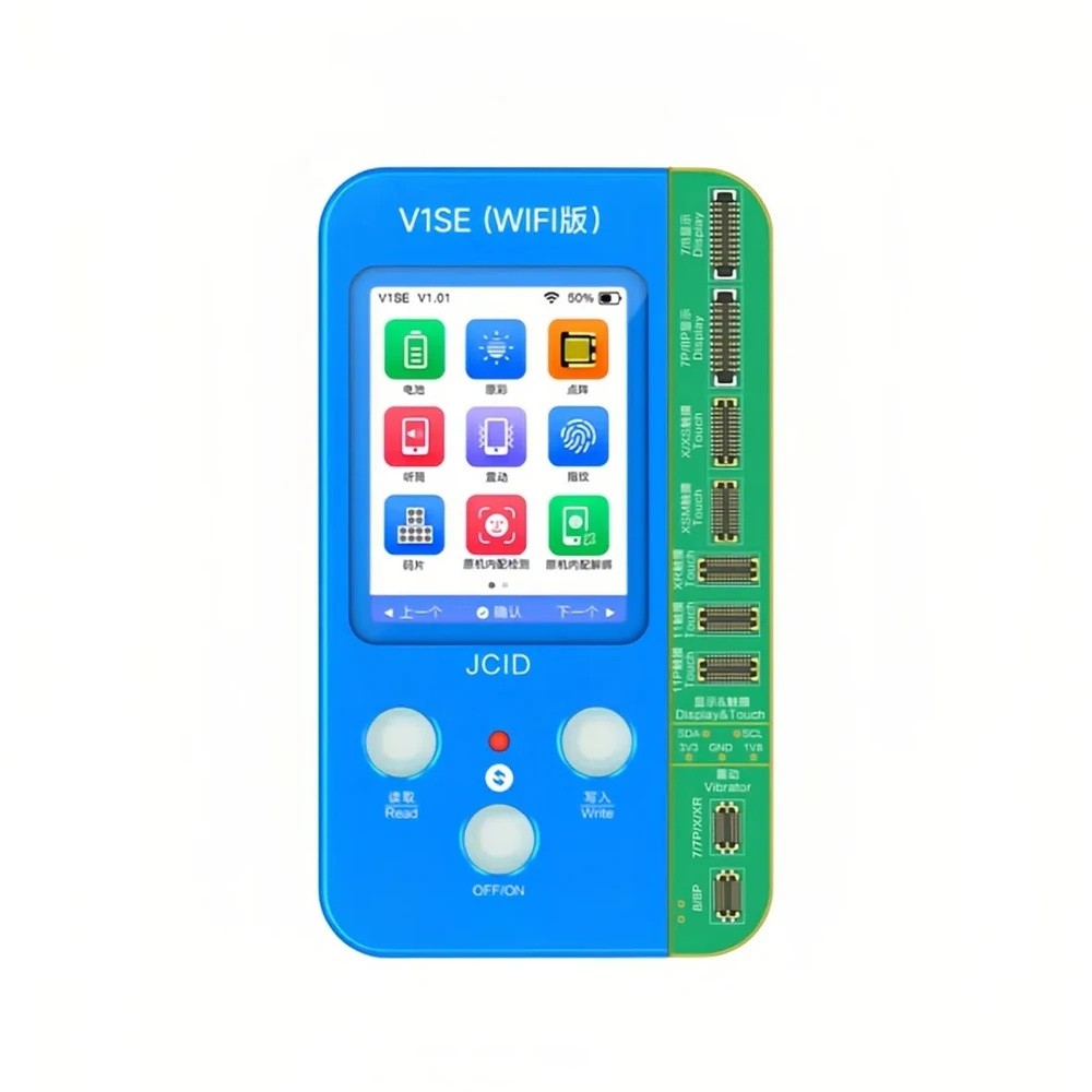 สินค้าคงคลังใหม่ ขายร้อน JC-V1SE Wifi รุ่น JCID โปรแกรมเมอร์แบตเตอรี่ที่มีประสิทธิภาพ Face ID กล้องซ