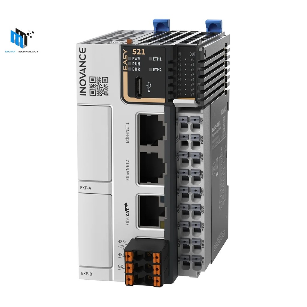 STFM ต้นฉบับใหม่ Inovance PLC Easy Series Easy521-0808TN PLC การเขียนโปรแกรม Controller PLC โมดูล**-