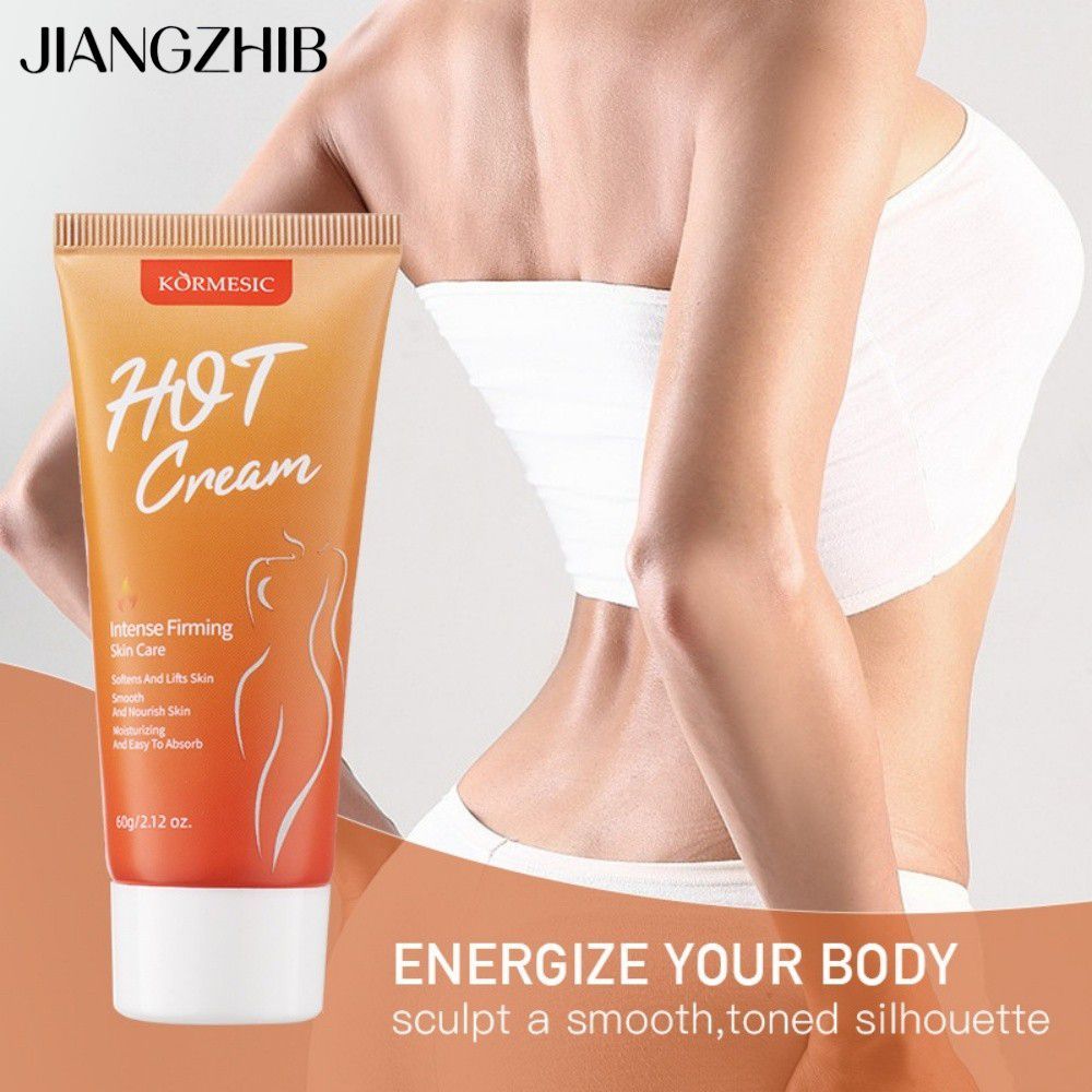 JIANGZHIB JIANGZHIBShipped from Thailandครีมลดไขมันแบบทําความร้อน เมื่อใช้แล้วรู้สึกอบอุ่นกระชับผิวท