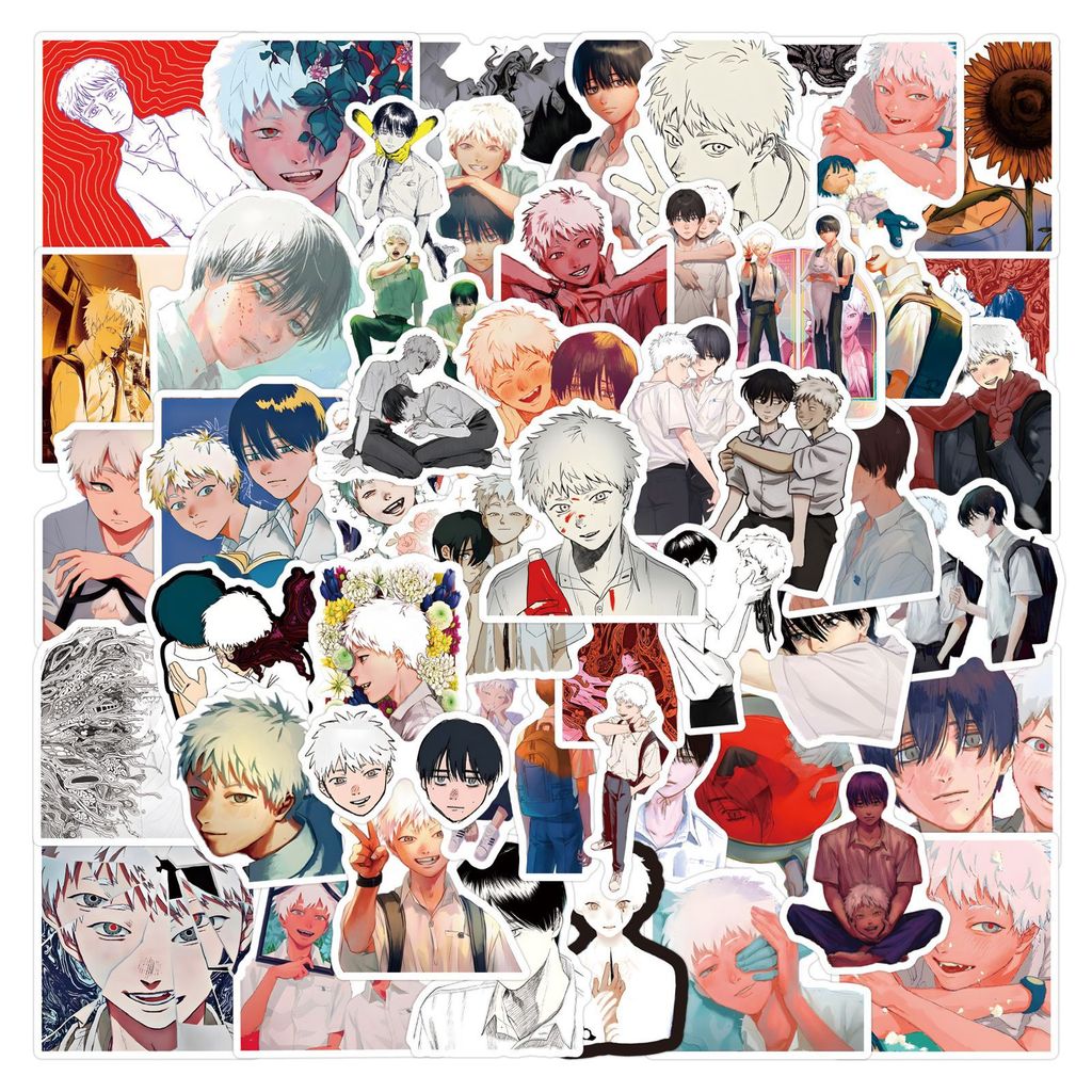 50PCS ฤดูร้อน Hikaru Died Graffiti สติกเกอร์ตกแต่งกระเป๋าเดินทางโน้ตบุ๊คกีตาร์สมุดภาพสเก็ตบอร์ดกันน้ํา Decal