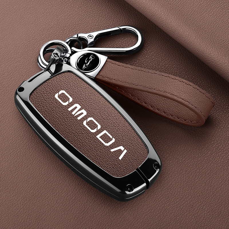 สังกะสีกุญแจรถสําหรับ Chery Omoda C5 E5 C9 Omoda 5 9 EV PHEV 2024 2025