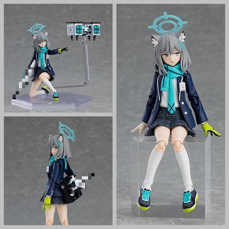 Blue File Sand Wolf Baizi Figure [Exclusion Limited] Anubis Sand Wolf SHIコ รูปปั้นโมเดลเคลื่อนย้ายได