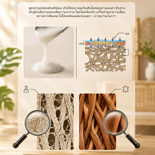 เจลซ่อมสีหนัง ซ่อมโซฟาเจลซ่อมหนัง หนังสีเสริม Leather scratch repair สำหรับโซฟาเบาะรถยนต์เฟอร์นิเจอร์