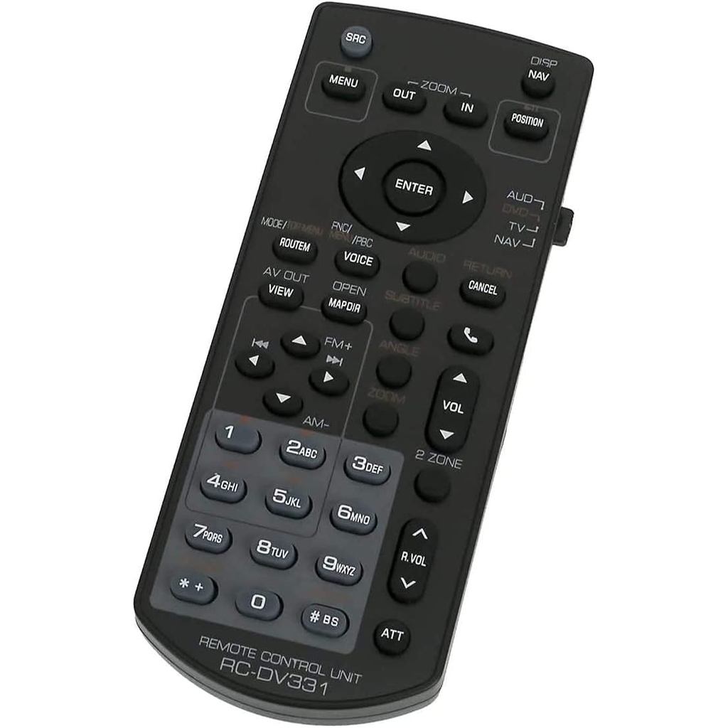 เปลี่ยนรีโมทคอนโทรลสําหรับ Kenwood สเตอริโอวิทยุ DMX709S DMX9707S DDX418 DDX419 DDX514 DDX896 KVT-51