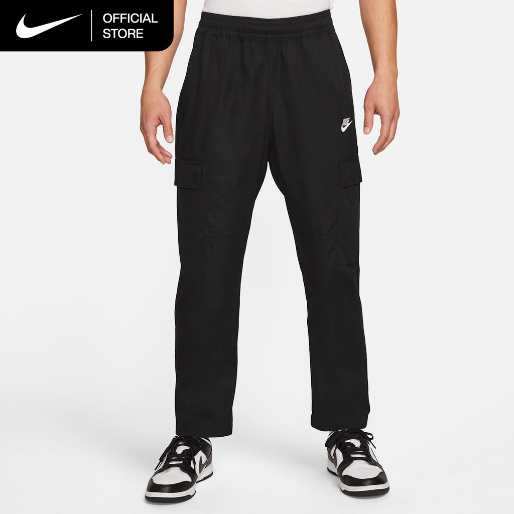 Nike Men's Club Woven Cargo Pants - Black [DX0614-010]