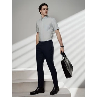 G2000 เสื้อเชิ้ตแขนสั้นแบบทางการสำหรับผู้ชาย Smart Fit รุ่น 4613197242 GREEN