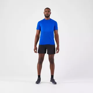 Decathlon Light Men'S Running Shorts กางเกงวิ่งขาสั้นผู้ชาย Kiprun รุ่น Run 500 Comfort - Black