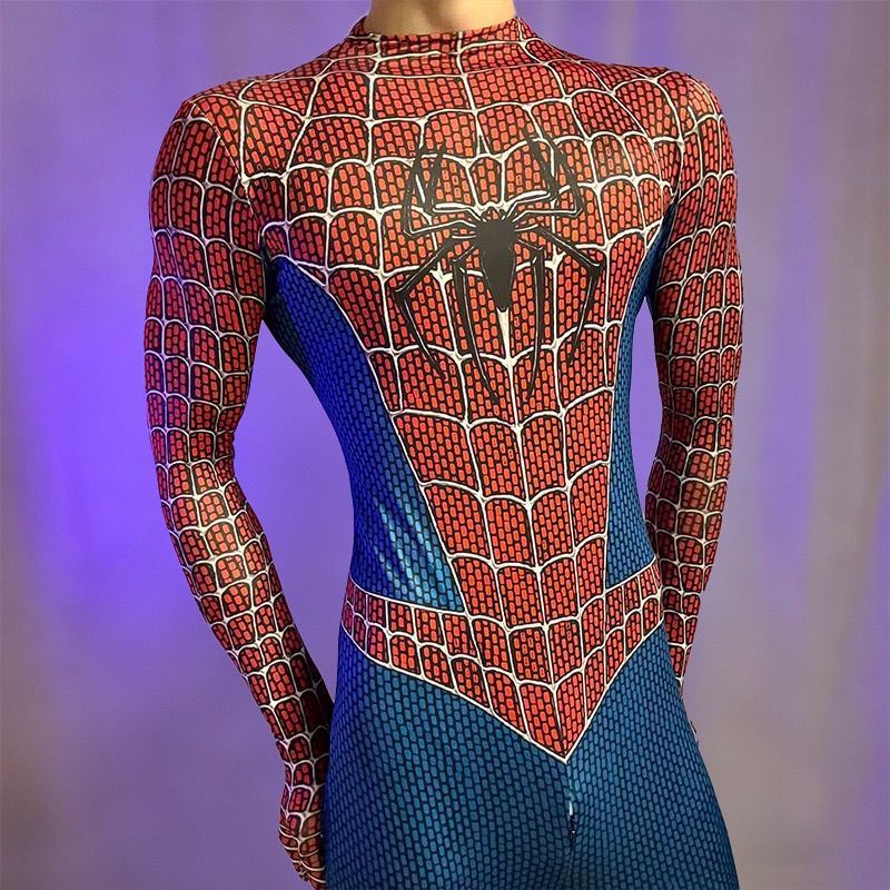 Spider-Man Leggings Hero Expedition Splay เครื่องแต่งกาย Jumpsuit Miles เสื้อผ้า S เสื้อผ้าสวมใส่ภาย