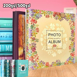 อัลบั้มรูป Photobook คละลาย คละสี อัลบั้ม 500 ช่อง 200 ช่อง 6*4 นิ้ว (4R) นิ้ว อัลบั้ม อัลบั้มรูปแบบสอด อัลบั้