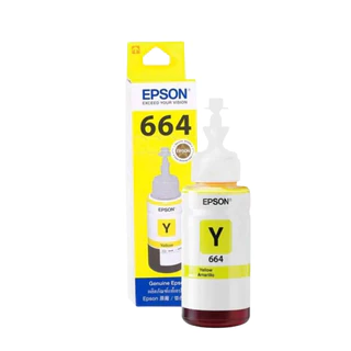 EPSON หมึกอิงค์แท้งค์ รุ่น T664400 สีเหลือง ขนาด 70cc (L100/L200)