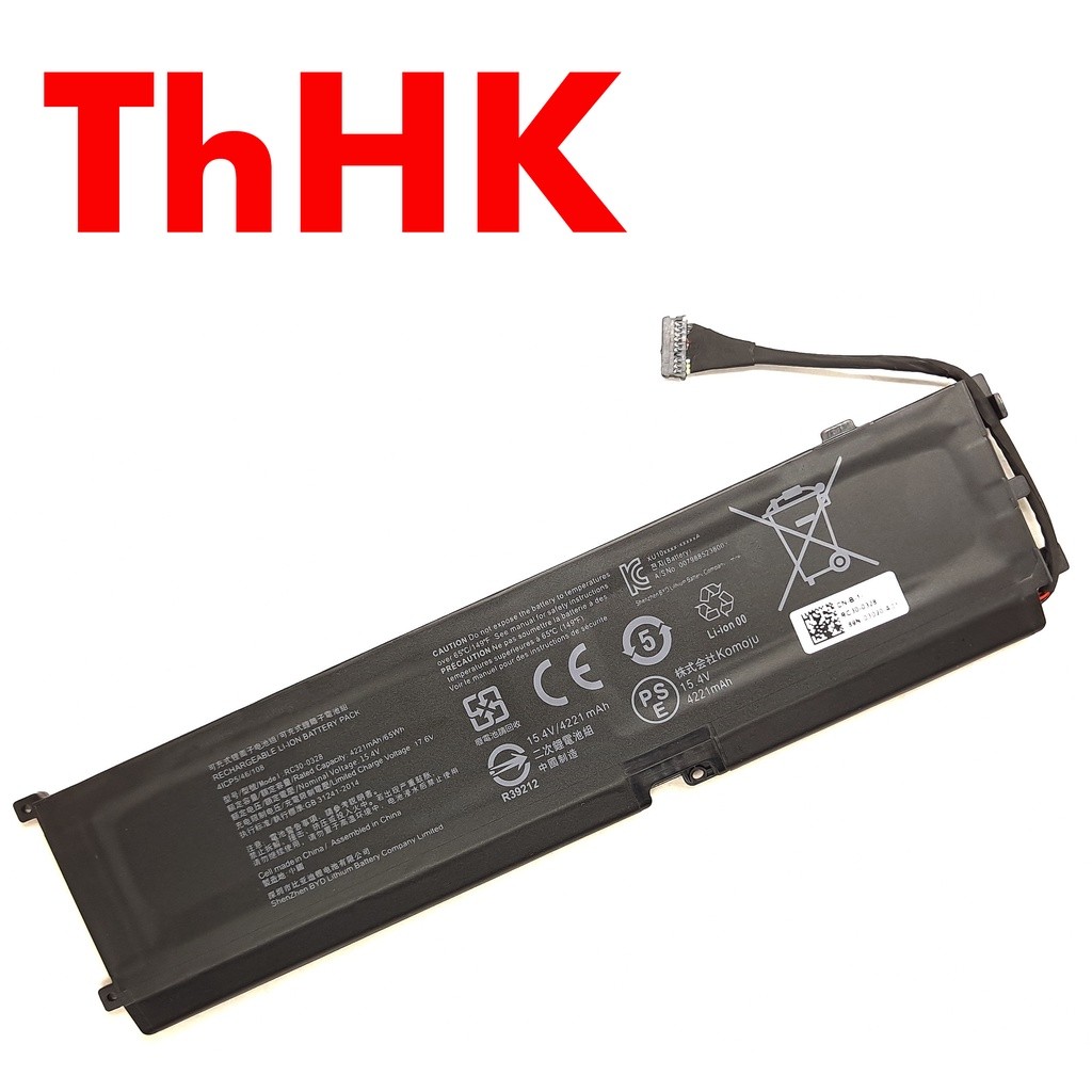 ของแท้65Wh RC30-0328แบตเตอรี่แล็ปท็อปสำหรับ Razer Blade 15 2020 RZ09-0328 RZ09-03304x RZ09-03305x RZ