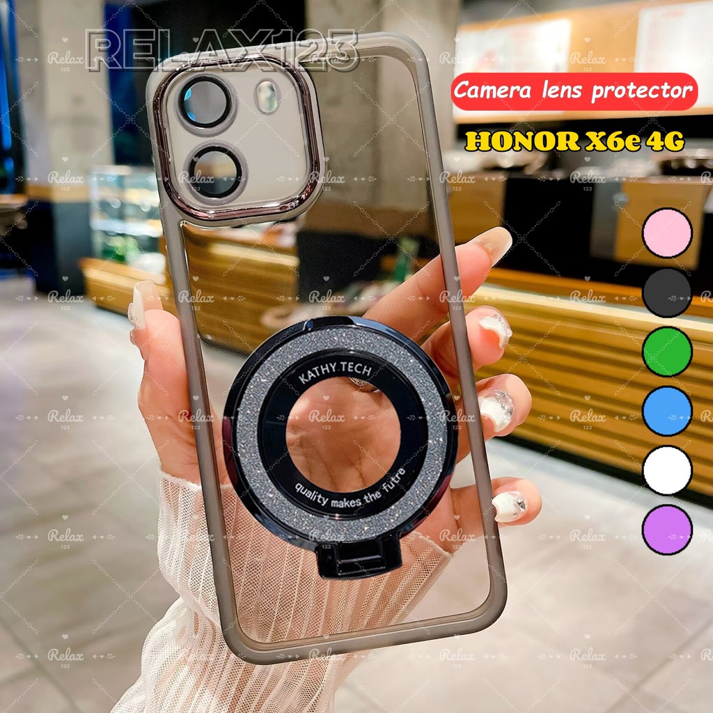 สําหรับ HONOR X6e Honor X6E X7E HonorX6e HONOR X 6 E X6 E 4G 5G ปลอก 2026 Soft TPU ใสกันกระแทกเคสโทร