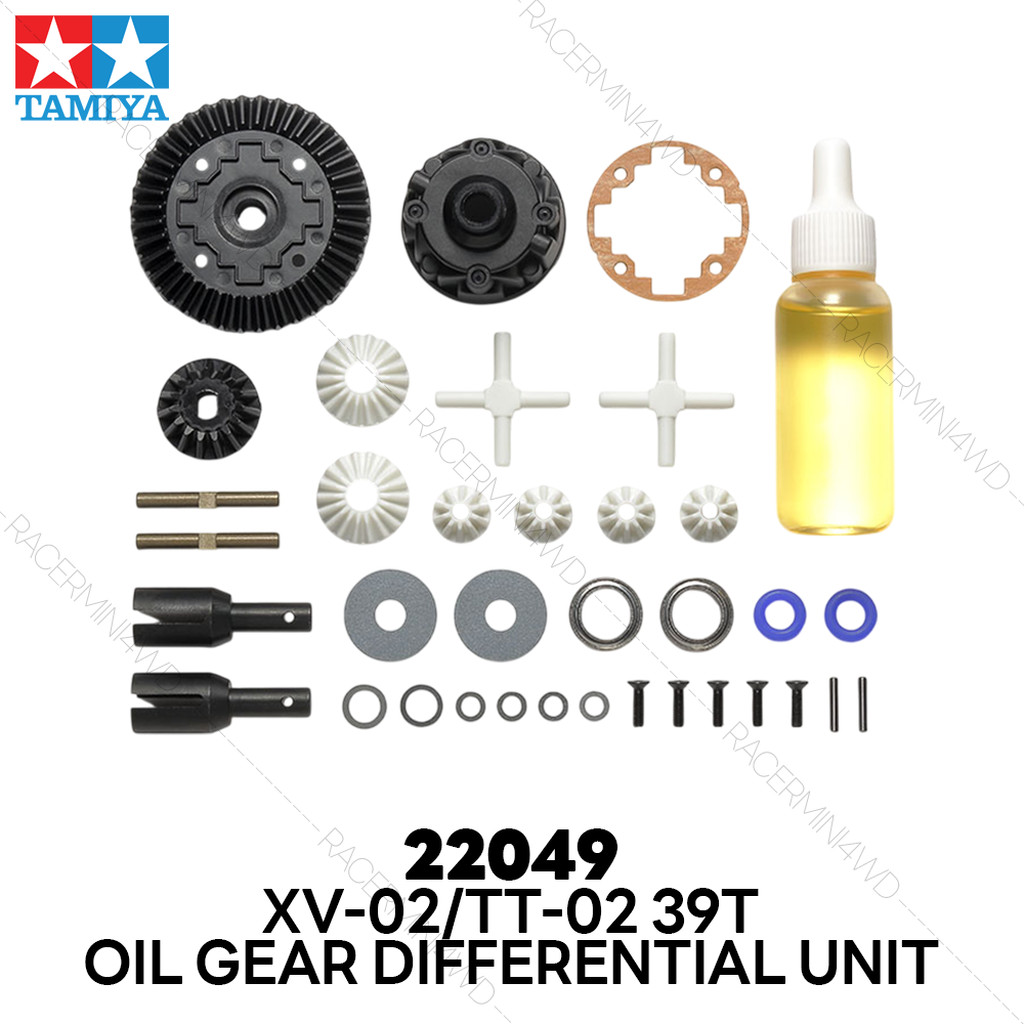 TAMIYA 22049 TT-02/XV-02 Oil Gear Differential Unit