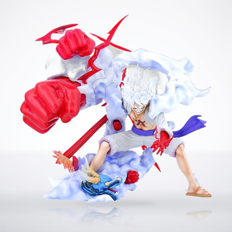 Luffy Gear 5 Nika รูป One Piece Wasp Studio Sun God อะนิเมะรูปปั้นสะสมตกแต่ง