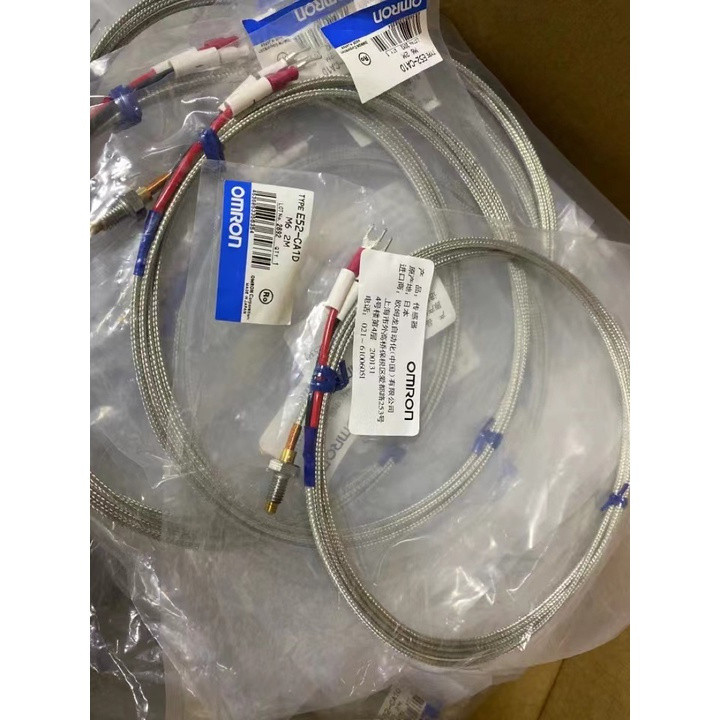 เซ็นเซอร์วัดความเร็ว Omron E52 CIDY M6-2M 1M 4M หัวสกรู เทอร์โมคัปเปิลชนิด K