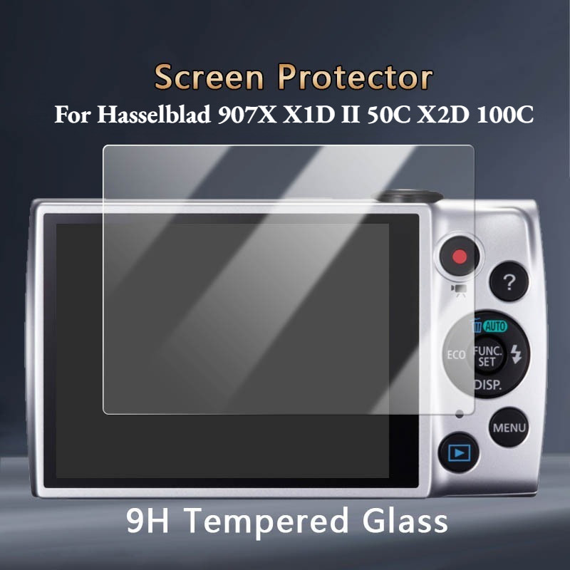  1/2/3PCS กระจกนิรภัยป้องกันหน้าจอสําหรับ Hasselblad 907X X1D II 50C X2D 100C X2D II 100C X1D2 X2D 