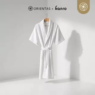 Orientas เสื้อคลุมอาบน้ำ โรงแรม 6 ดาว รุ่น Kanro ผ้าหนา ซับน้ำไว แห้งเร็วกว่าเดิม ผ้ามีน้ำหนัก