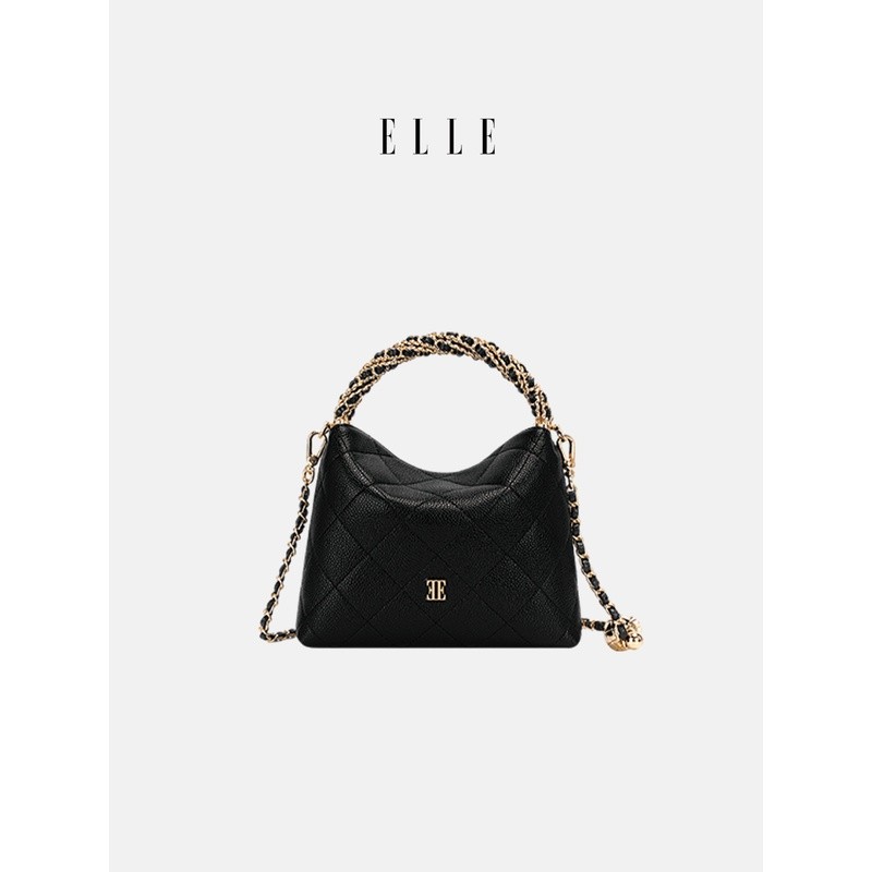 กระเป๋าผู้หญิง ELLE รุ่นใหม่ปี 2026 กระเป๋าถือหรูหราแบบเบาๆ ดีไซน์เฉพาะตัว กระเป๋าสะพายไหล่และสะพายข