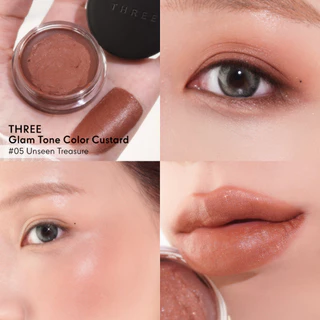 THREE Glam Tone Color Custard 5 g ทรี แกลม โทน คัลเลอะ คัส เทิร์ด