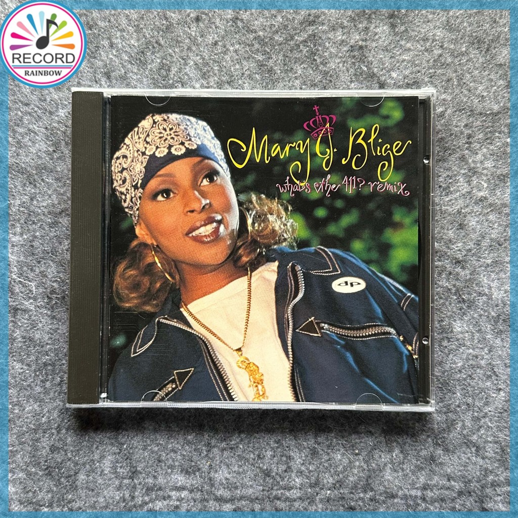 Mary J Blige What's The 411 Remix Original CD Album [Sealed] Brand New 1Z09629 HZK