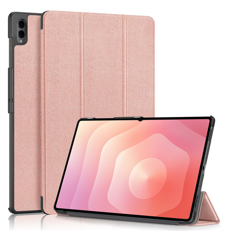สมาร์ทสําหรับ Galaxy Tab S11 Ultra กรณี 14.6 นิ้ว Trifold PU หนัง Funda สําหรับ Samsung SM-X930 SM-X