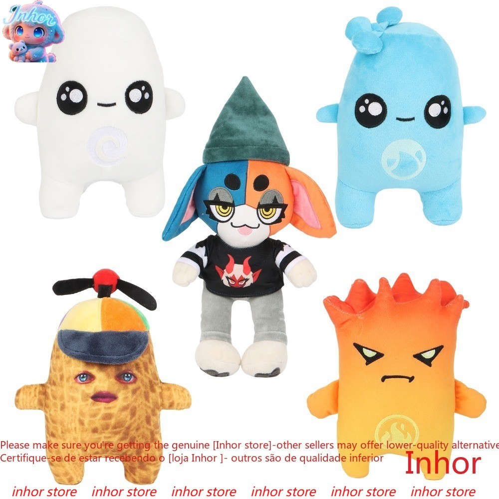 Fortnite‌ ตุ๊กตาตุ๊กตา Super Soft Air Sprite Water Sprite ตุ๊กตาของเล่นตุ๊กตาน่ารักสําหรับสาวแฟนเด็ก