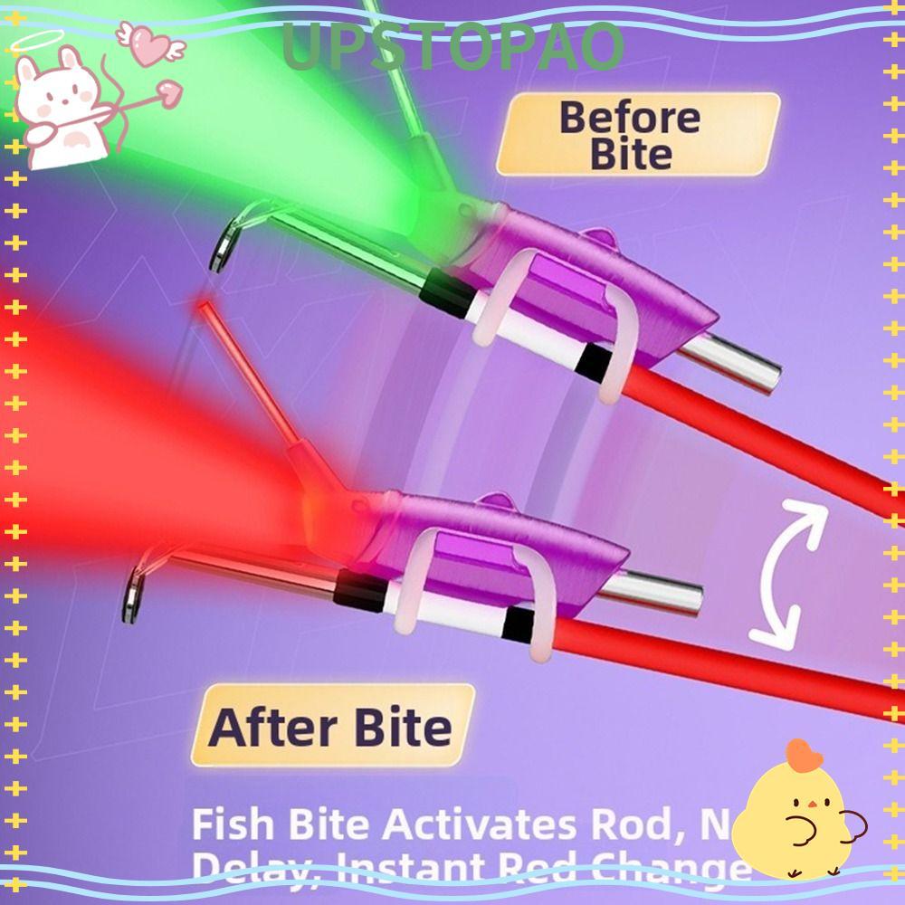 UPSTOPAO Angling LED Alert Light,ไฟ LED Bite Alarm Fishing Pole Bite Alarm, 2026 Alert Light Fishing