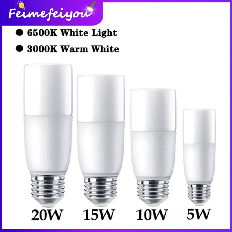 หลอดไฟ Led E27 E14 ขนาดเล็ก 20w 15w 10w 5w 6500K เปลี่ยนได้ สําหรับเพดาน